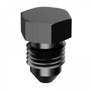 Block Off Cap urosputkisovitin Fitting Plug Alumiiniseos